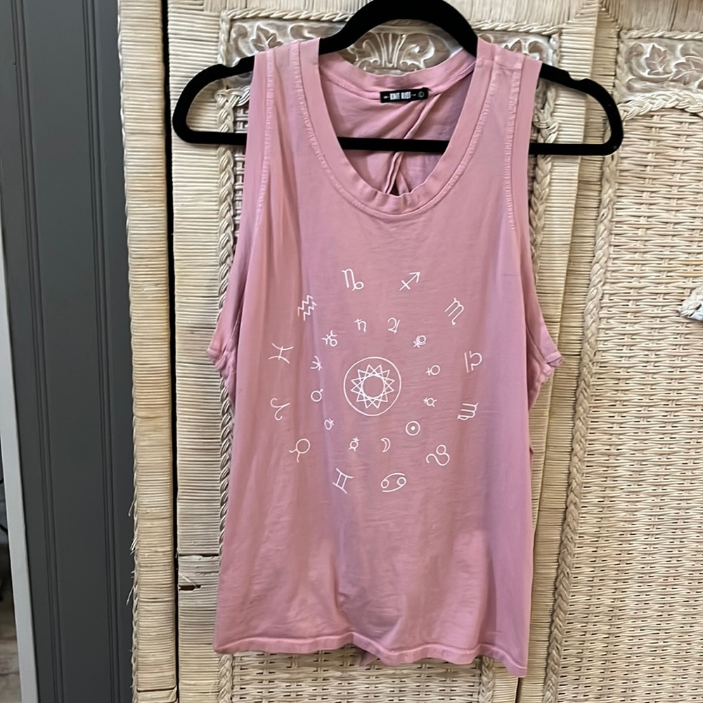 Knit Riot top with open back